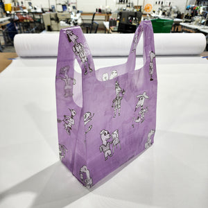 Medium Shopping Bag "Grape Bois" - by Caman Skelton