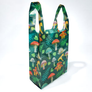 Small Shopping Bag "Forest Mushroom" - by Ash Ryan