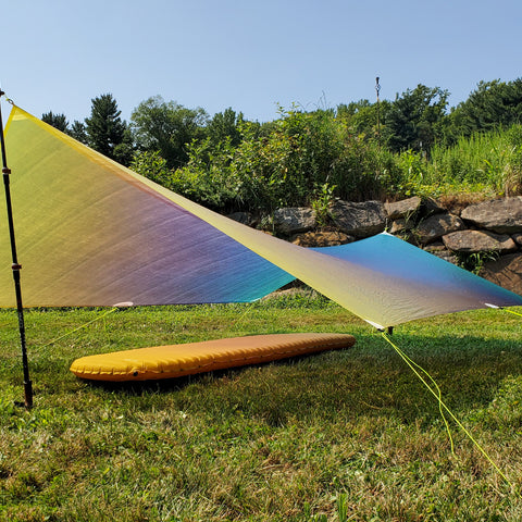 catenary cut tarp Ultralight Catenary Curve Tarp – High Tail Designs