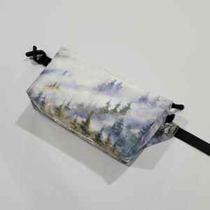 Watercolor Series - Fanny Pack "Foggy Forest"
