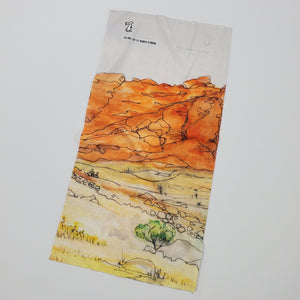 Watercolor Series - Hiking Gaiter "Red Rock Canyon"