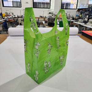 Large Shopping Bag "Apple Bois" - by Caman Skelton