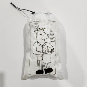 Drawstring Stuff Sack "Hot Hot Hot" - by Caman Skelton