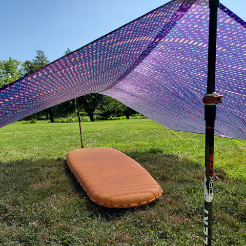 catenary cut tarp Ultralight Catenary Curve Tarp – High Tail Designs